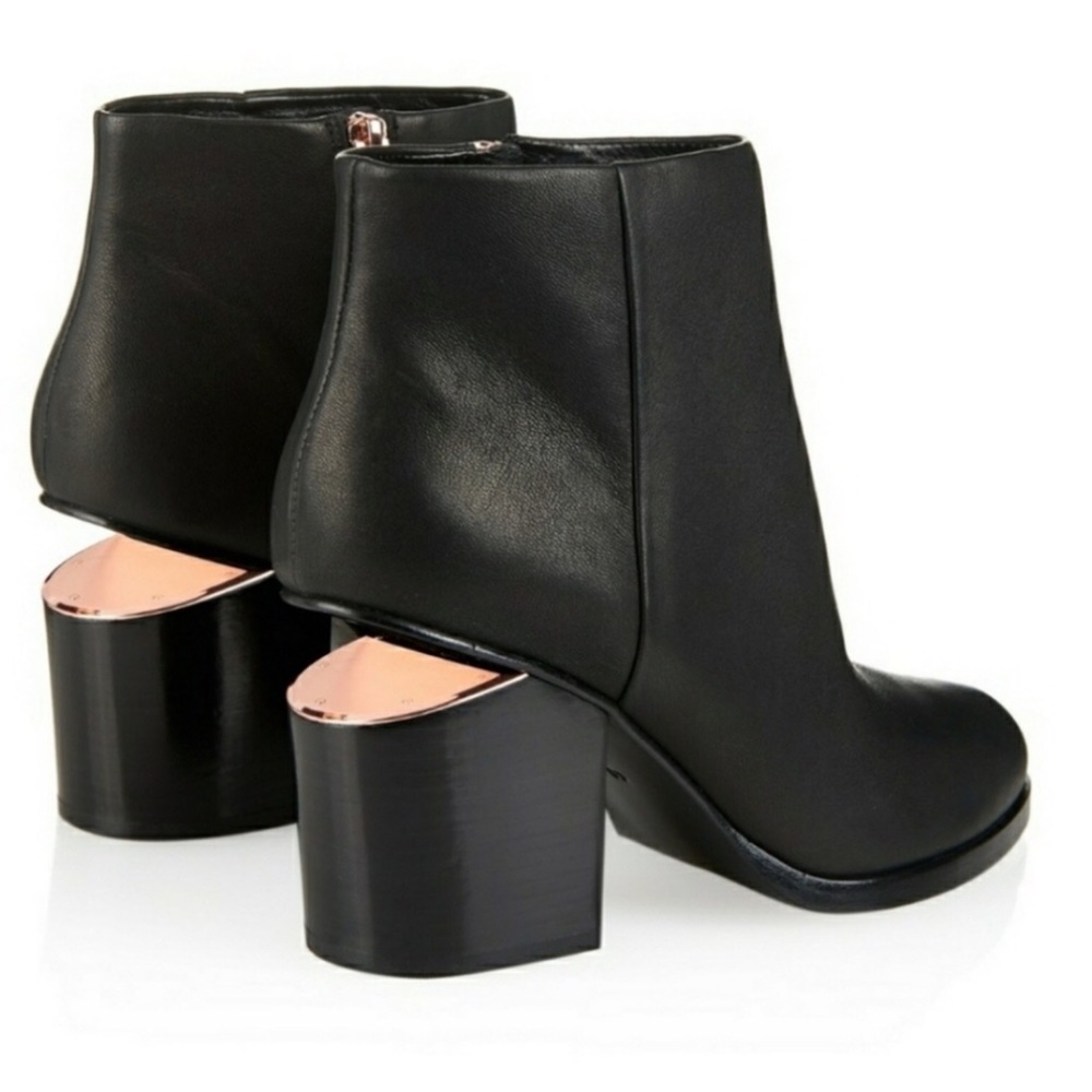 Alexander Wang Woman’s Size 6.5 US 37 EUR Gabi Booties Ankle Boots In Black